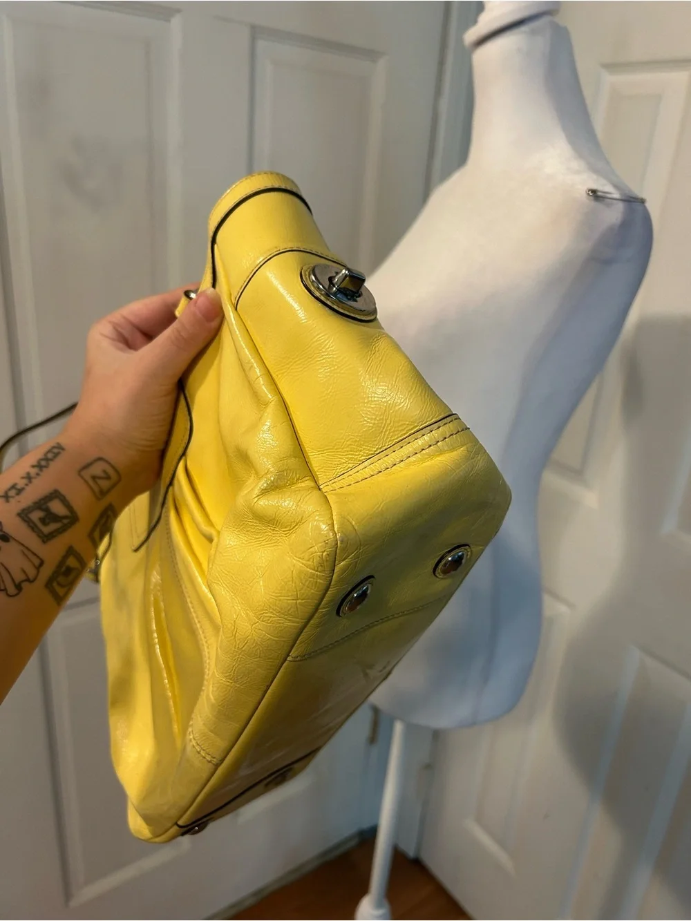 Coach shoulder tote